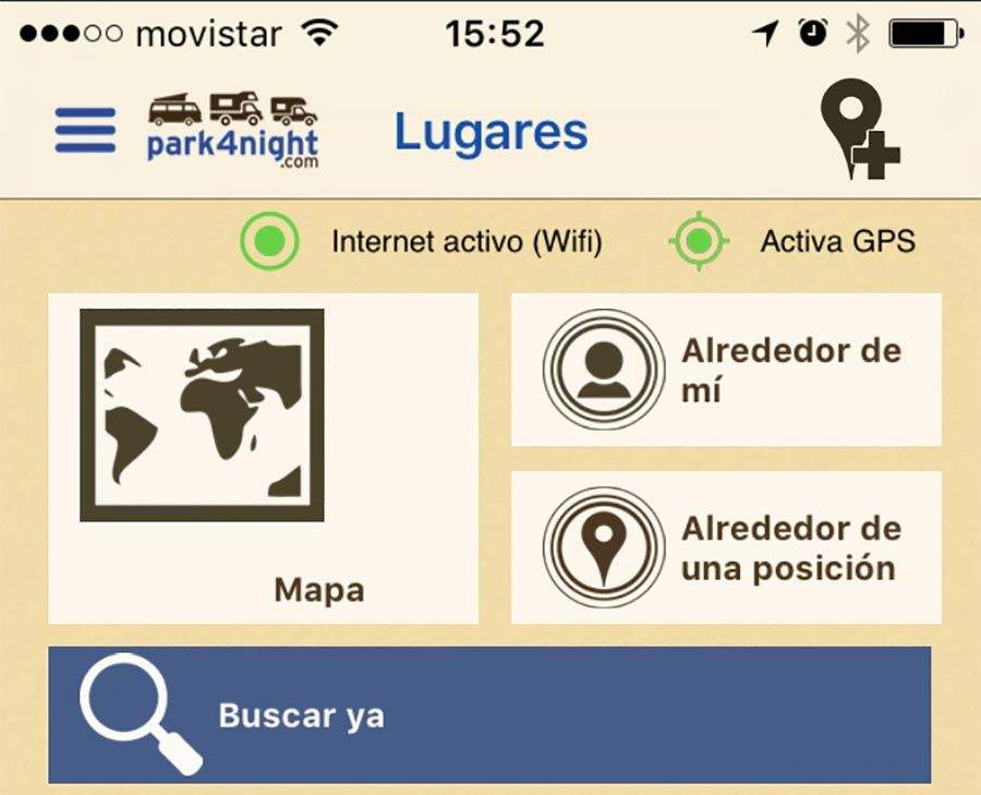 park4night - Las 12 mejores Apps para viajar en autocaravana