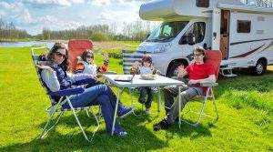 Disfrutando en familia con seguridad