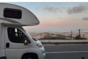 Vista de Barcelona y Hospitalet desde el Tibidabo