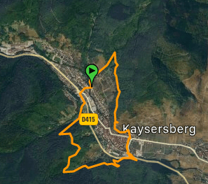 Ruta Alrededor de Kaysesberg 