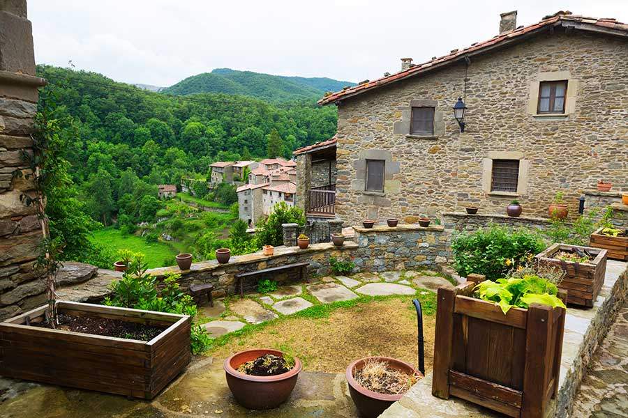 rupit autocaravana 2 - Ruta por los pueblos m&aacute;s bonitos de Catalunya en autocaravana