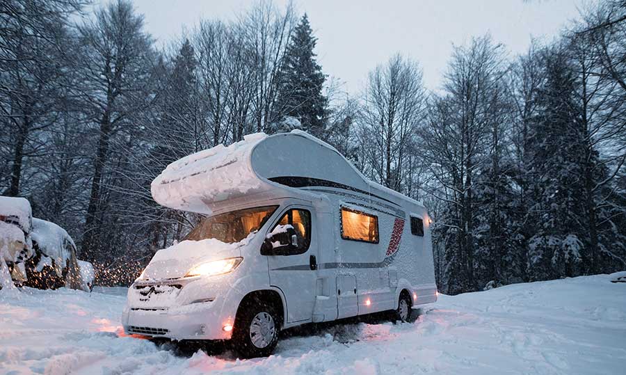 viajar autocaravana invierno