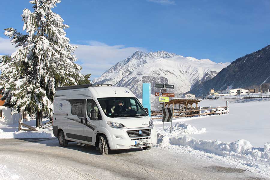 viajar autocaravana invierno