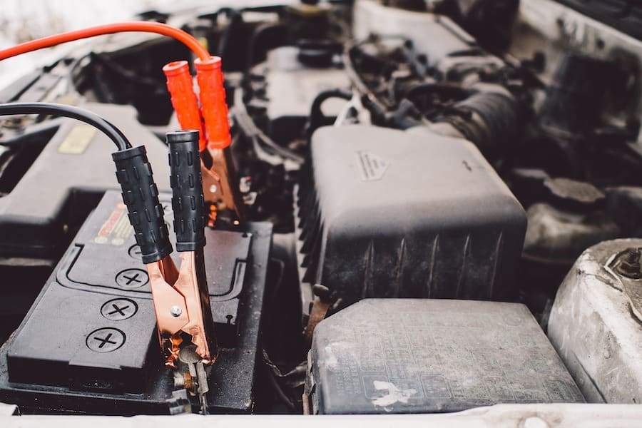 Bater&iacute;a autocaravana descargada